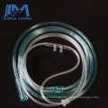 Wholesale medical grade PVC clear soft oxygen nasal cannula tube